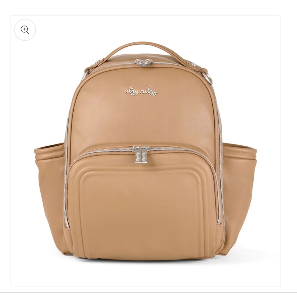Itzy Ritzy Mini Plus Diaper Bag - Chai